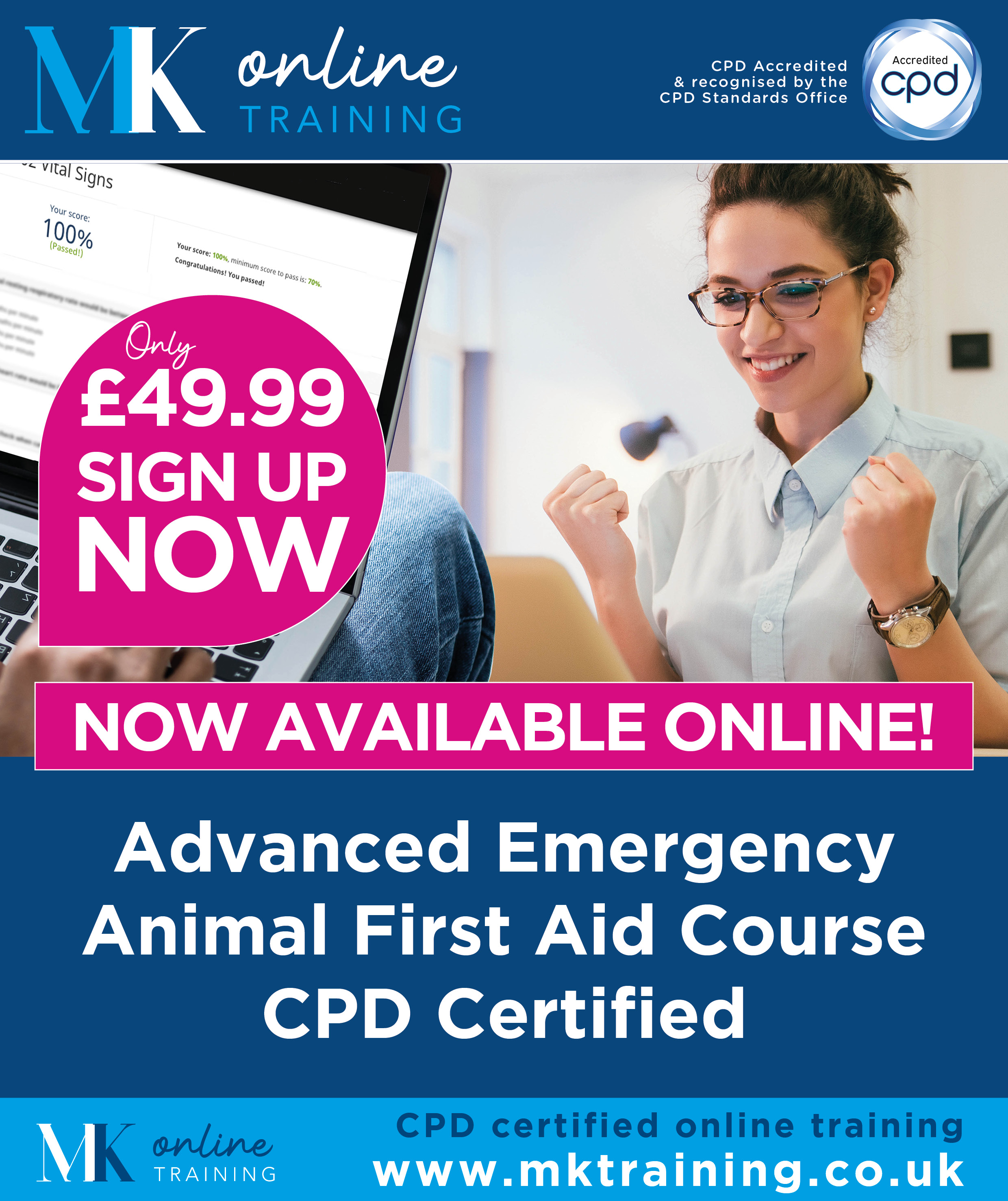 MK TRAINING ONLINE ADVERTS